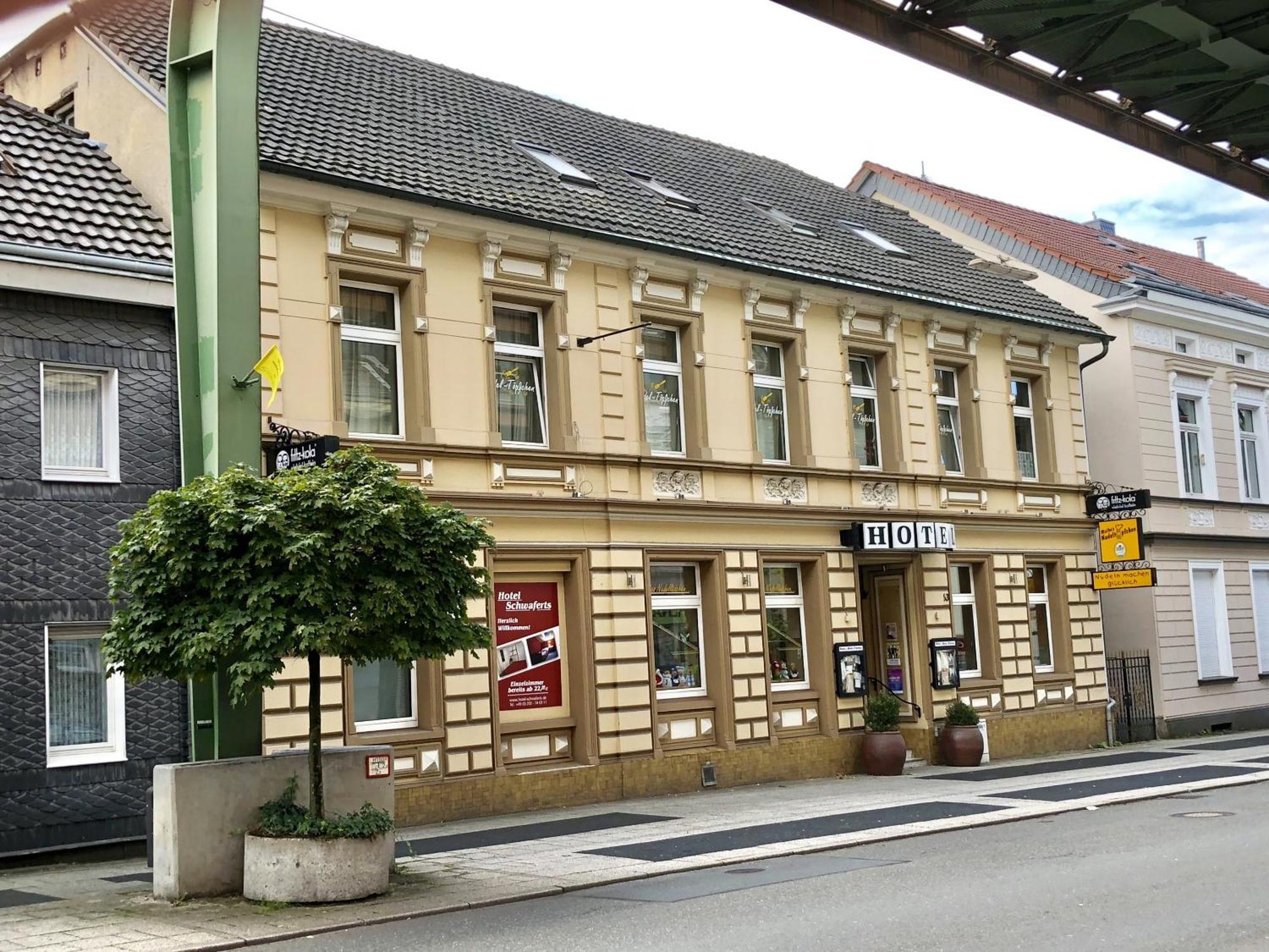 Hotel Schwaferts Wuppertal Exterior foto